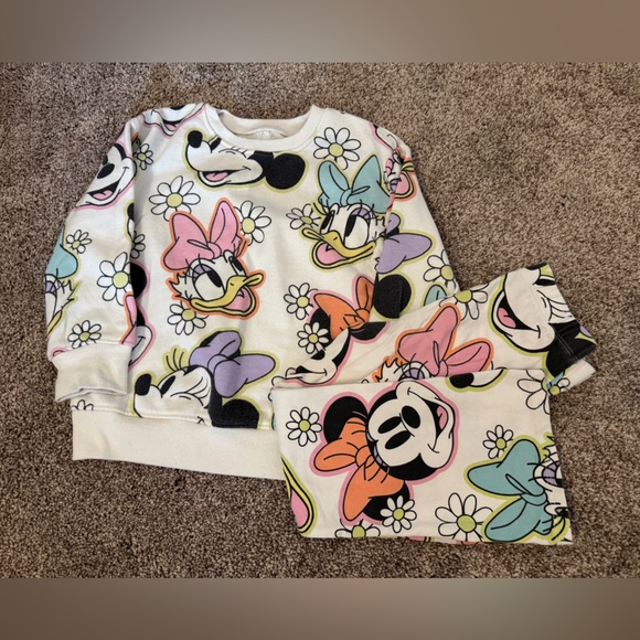 Disney Other - Disney Minnie and Daisy Kids Matching Set